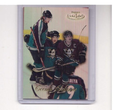TEEMU SELANNE 1998-99 TOPPS GOLD LABEL HOCKEY CLASS 3 SP PARALLEL CARD #7