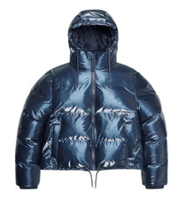 Nwt Rains Alta Puffer Jacket ~ Sonic ~ Size L