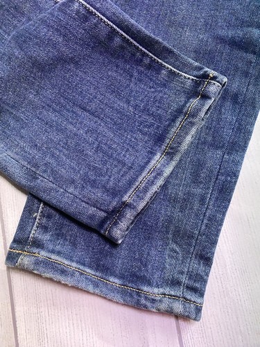 American Eagle Mens Sz 28x32 Next Level Flex Stretch Blue Destroyed Grunge - Picture 4 of 11