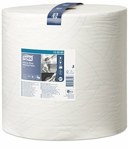 Бумага протирочная tork (w1) 1000л/рулон,34x36.9, 2-сл, выс.прочн.(дисп. 602998-999.601678) 130060 (7322540183597)