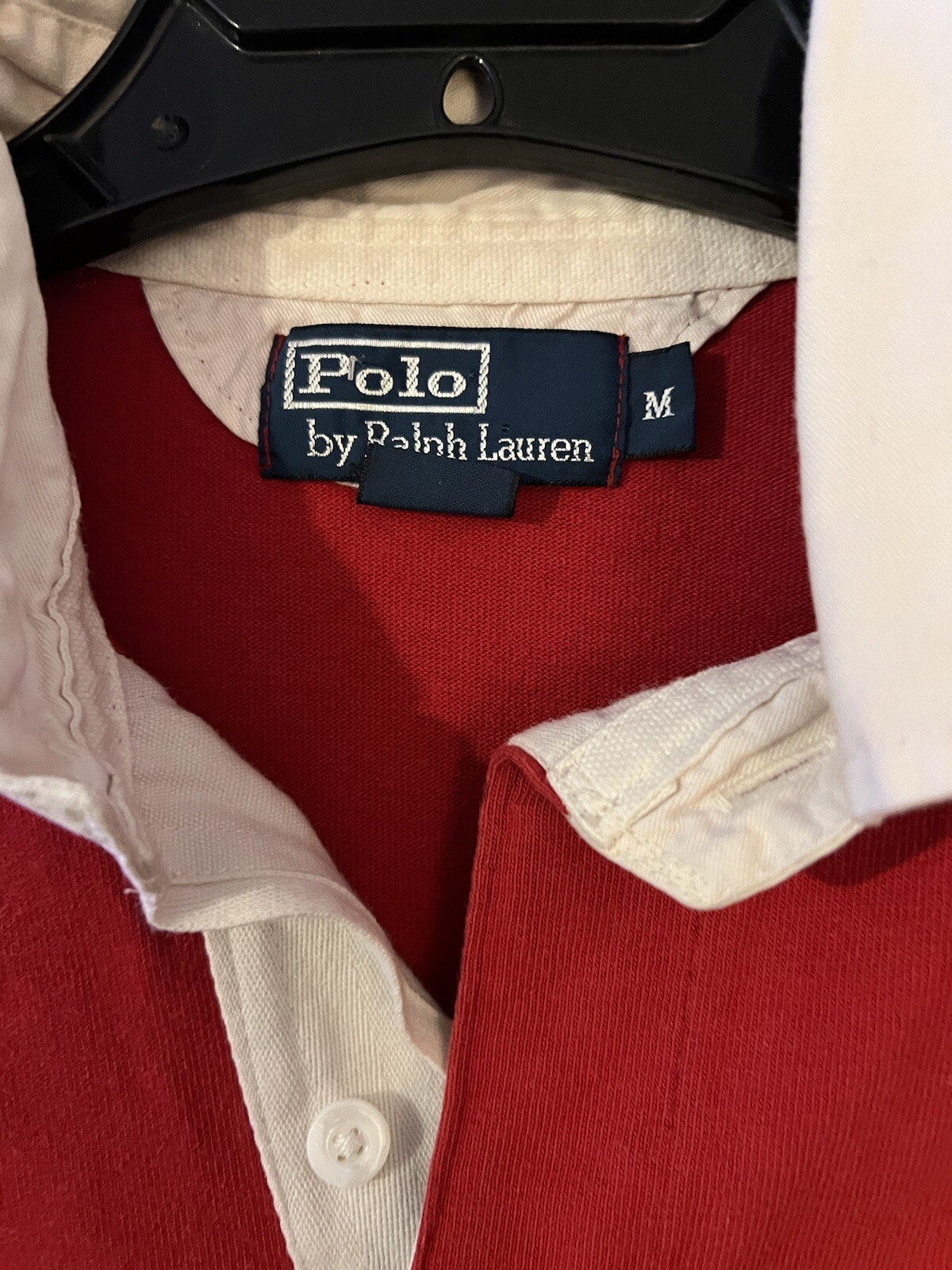 FILA Polo Ralph Lauren Camicia Uomo Media Bleecker Cup RLPC Canottaggio #12 Rosso Blu