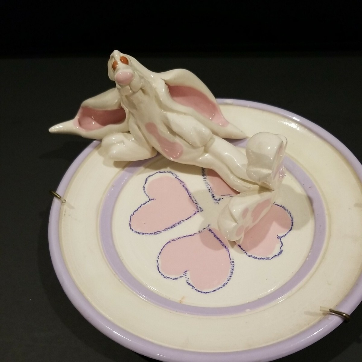 Original art Michael Ezzell Rabbit Figurine Sculpture Laguna