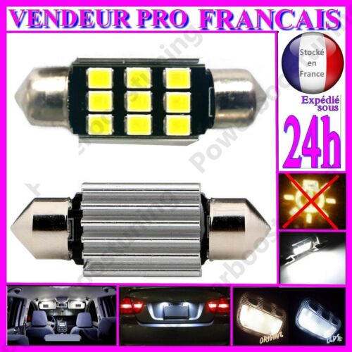 Lampadina Navetta A LED SMD C5W Anti Errore XENON 31 36 39 42MM Per Auto - Foto 22 di 26