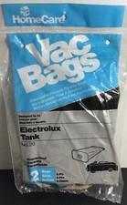 HomeCare Vac Bags Electrolux Tank No. 20 – 2 Pack – 4-Ply – NOS USA Made