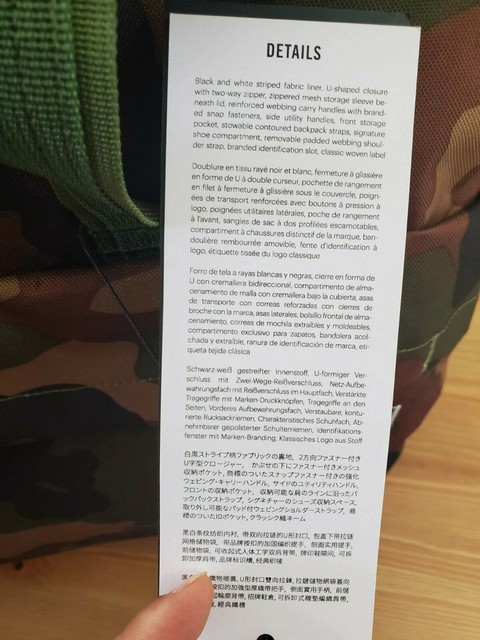 Authentic Herschel Supply Travel Outfitter Duffel 90l Camo For Sale Online Ebay