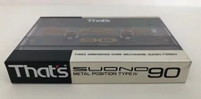 New, sealed!  That's SUONO 90 METAL POSITION  Audio cassette Type IV