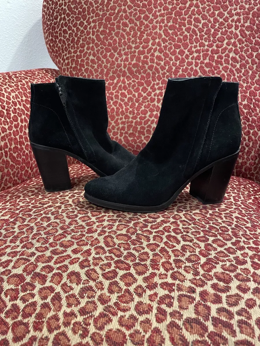 Dolce vita black sales suede booties