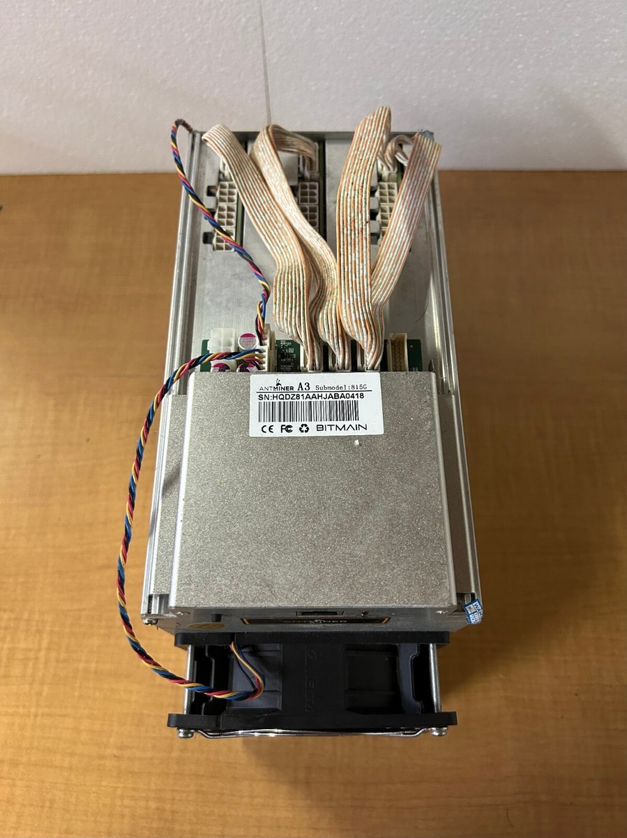 Bitmain Antminer A3 815GH Sia Coin Miner | eBay