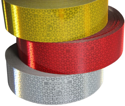50m x 5cm REFLEXBAND KONTURMARKIERUNG REFLEKTIERENDES KLEBEBAND geeignet für LKW - Picture 6 of 6