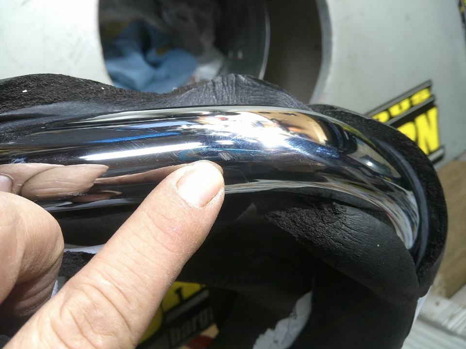 Khrome Werks - 300327 - 1-1/4 pol. Guidão Fat Ape Hanger, 16 pol. - Cromo - Imagem 2 de 2