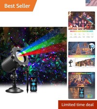 Waterproof RGB Laser Projector with Remote - Halloween, Christmas, Party Decor