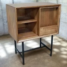 Vintage Retro Storage Cabinet – Perfect for Records Collectors and Magazines