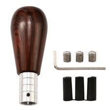 Wood Grain Gear Shift Knob Universal Car Shifter Handle With 3 Style-a Wood Grain Gear Shift Knob Universal Car Shifter Handle With 3 Style-a