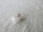 LOVELY~[+ QUALITY ]~ 925 STERLING SILVER PINK CZ DESIGN RING ~~SIZE 10 — photo 5
