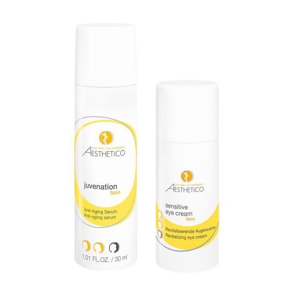 Aesthetico Sparset Sensitive Eye Cream 15 Ml + Juvenation Serum 30 Ml-image