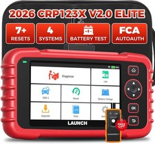 2026 Launch Obd2 Scanner Crp123x Elite Lifetime Update Wifi Diagnostic Tool