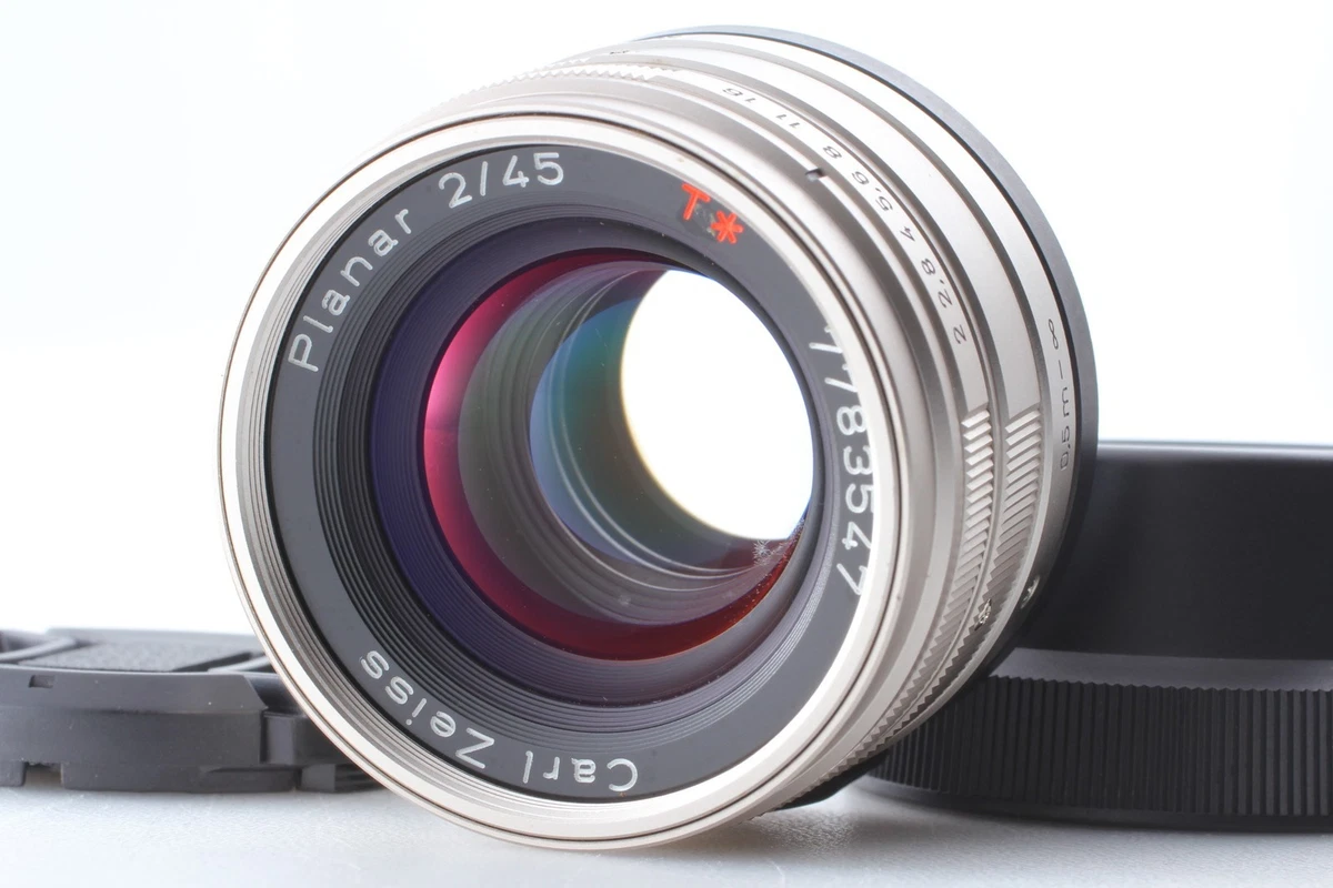 その他 CONTAX Carl Zeiss Planar 45mm F2 T G Contax G 45mm Focal Camera Lenses for sale | eBay