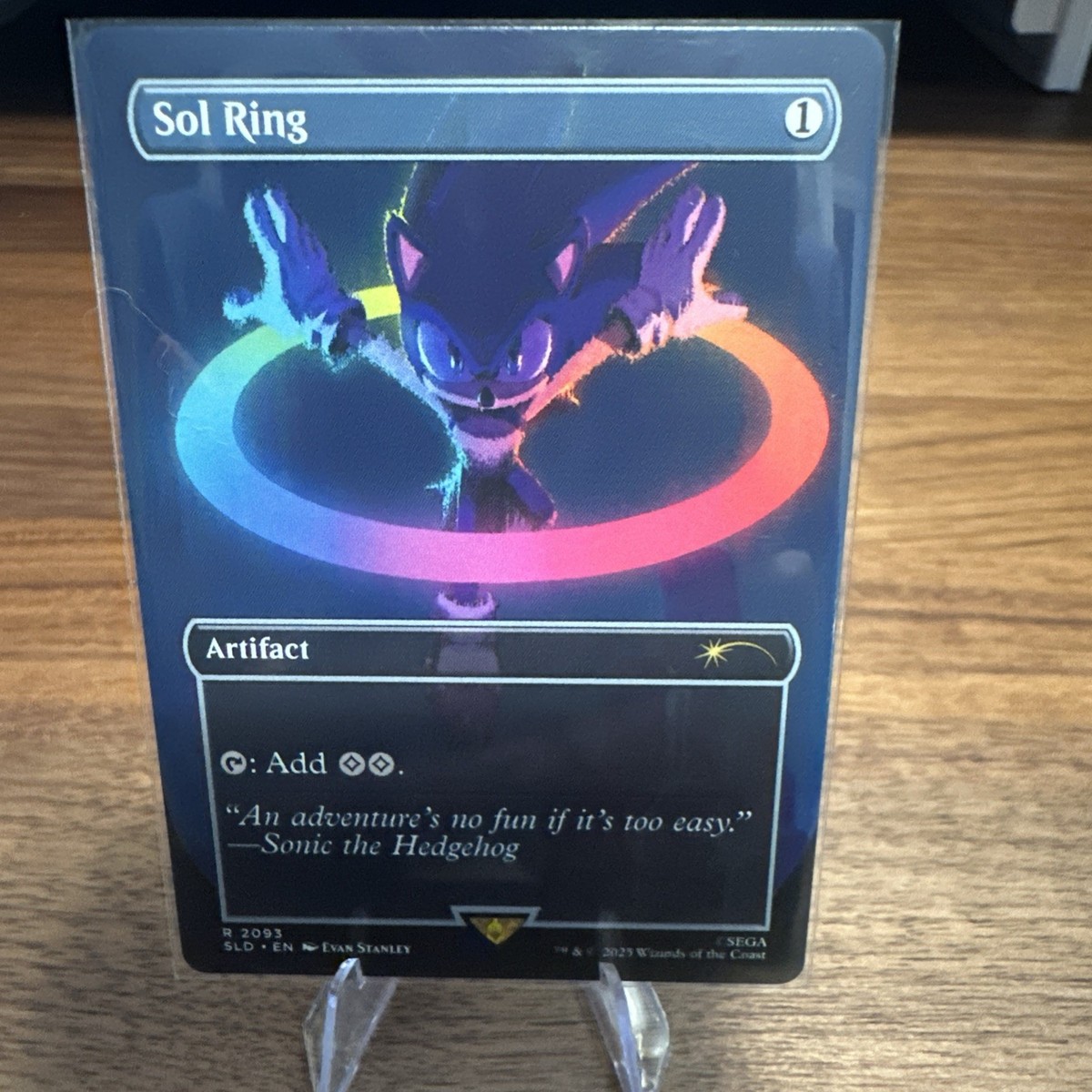Sol Ring 2093 Secret Lair Drop Sonic: Chasing Adventure Non-Foil 