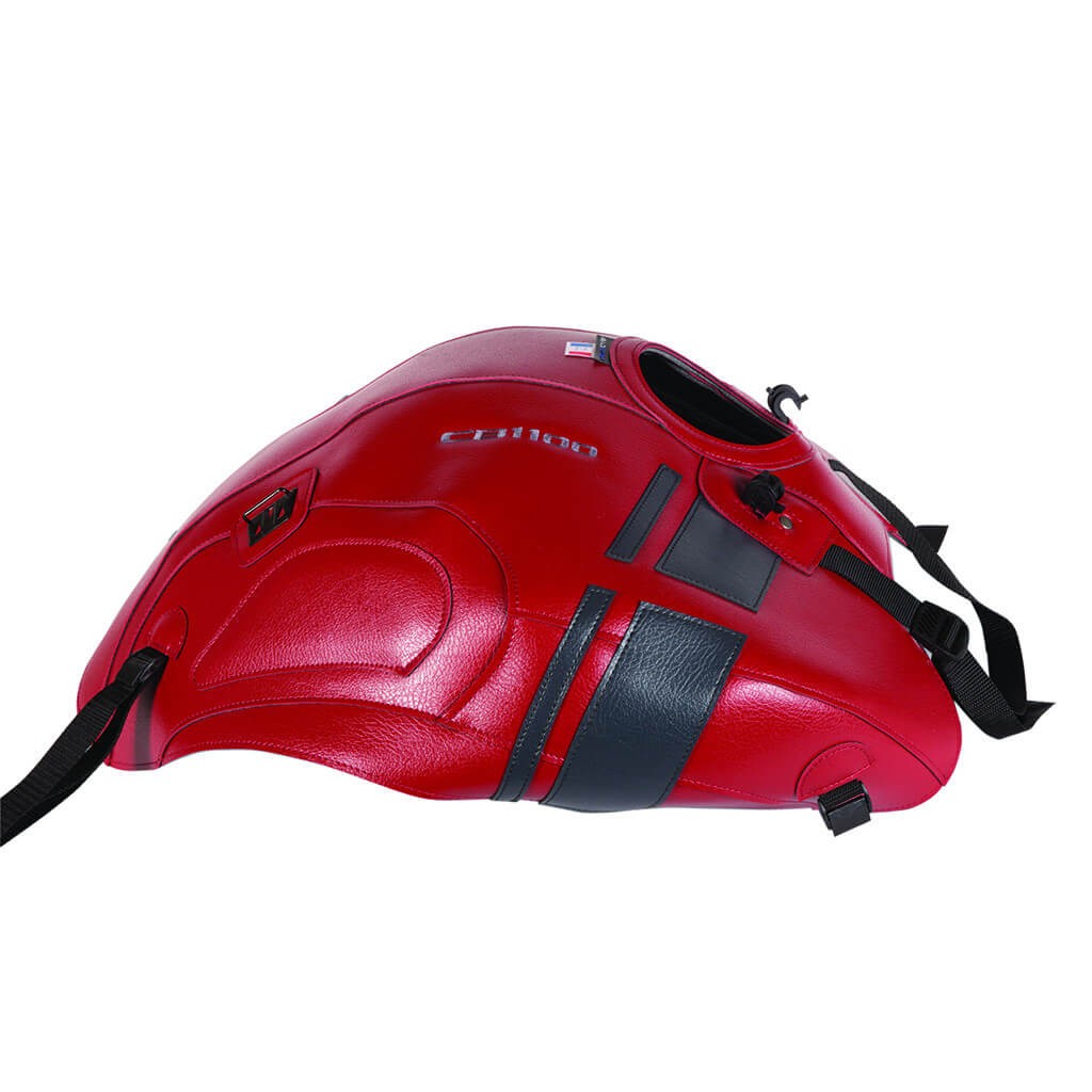 Protégez le réservoir de votre Honda CB 1100 avec le tapis Bagster rouge