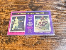 Click to enlarge 1957 MVPs (Mickey Mantle / Hank Aaron)
