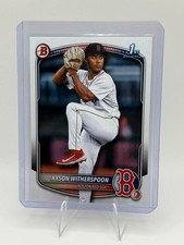 2025 Bowman Draft 1st Kyson Witherspoon #BD-29 Paper Base Boston Red Sox