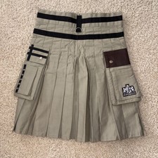 Superkilts Olive Green Cotton Utility Kilt Irish Scottish Highland