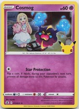 Cosmog 013/025 Rare Celebrations Pokemon Holo Near Mint