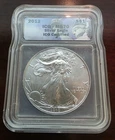 2012 SILVER EAGLE DOLLAR ONE OUNCE ICG MS70