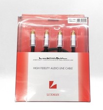 Luxman Lux JPR-100 RCA Reference Line Cable Interconnect 1.0m/pair 