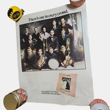 Eric Clapton There’s One in Every Crowd 18x22 VTG 1970s Promo Poster RSO Records