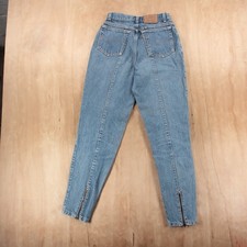 1987 LEVI'S 908 high rise tapered fit ankle zip denim mom jeans sz 5 vtg 80s usa