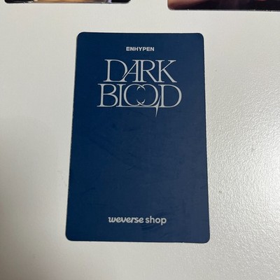 NIKI ENHYPEN Photocard Album DARK BLOOD Official Kpop Weverse POB