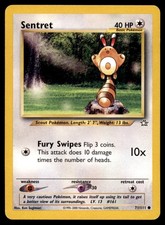 Sentret 71/111 Common Neo Genesis Pokemon Unlimited Moderately Played