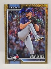 2026 Topps Series 1 Eric Lauer Gold Shimmer Foil /50 Toronto Blue Jays