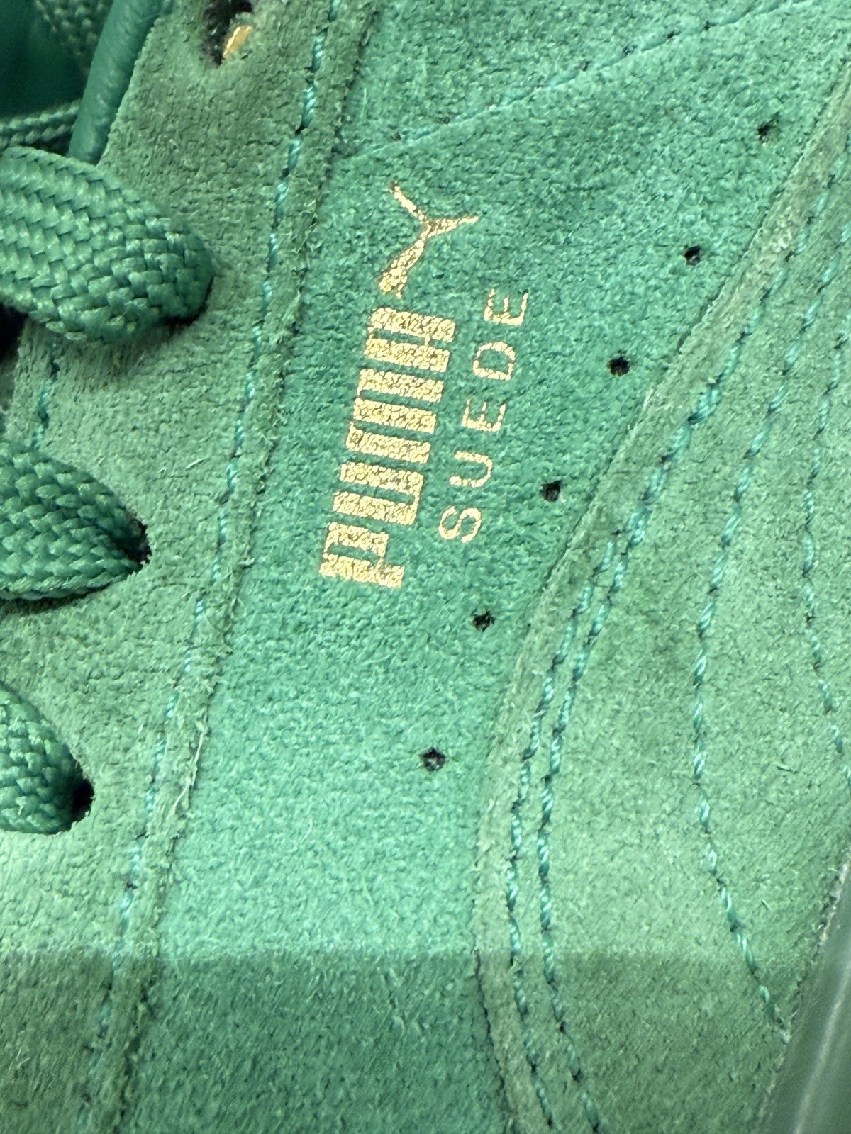 Puma Haribo x Suede Amazon Green Youth Size 1C thumbnail 8