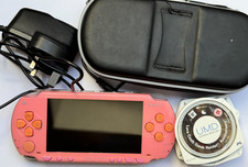 Sony PSP 1000 (1006) Handheld Game Console Pink Bundle charger READ DESCRIPTION