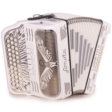 Sonola Loreto II Accordion 5 Switch FBE White