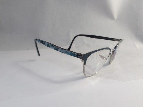 VERA BRADLEY JENNIE CLOUD VINE CLV 53/18/140 BLUE SILVER TORTOISE, Frames only - Picture 7 of 21