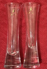 JOHNNIE WALKER SCOTCH WHISKY ADVERTISIGN SET TWO GLASSES