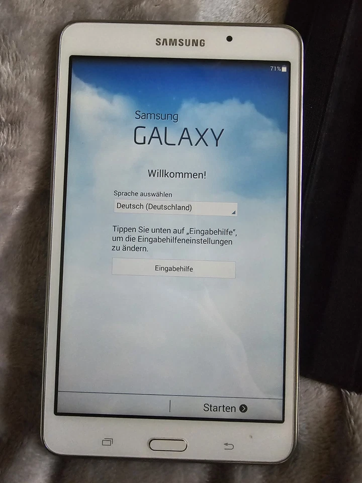 Samsung Galaxy Tab 4 Nook SM-T230 8GB, WLAN, 17,8 cm (7 Zoll) - Weiß... - Bild 2 von 4