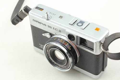 Olympus 35 EC2 telemetro 35 mm fotocamera pellicola E.Zuiko 42 mm f/2.8 obiettivo ecc + 5 GIAPPONE - Foto 6 di 12