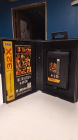 WWF Raw ( Sega, 32X, 1995) Complete in Box With Manual, Very Good Condition.
