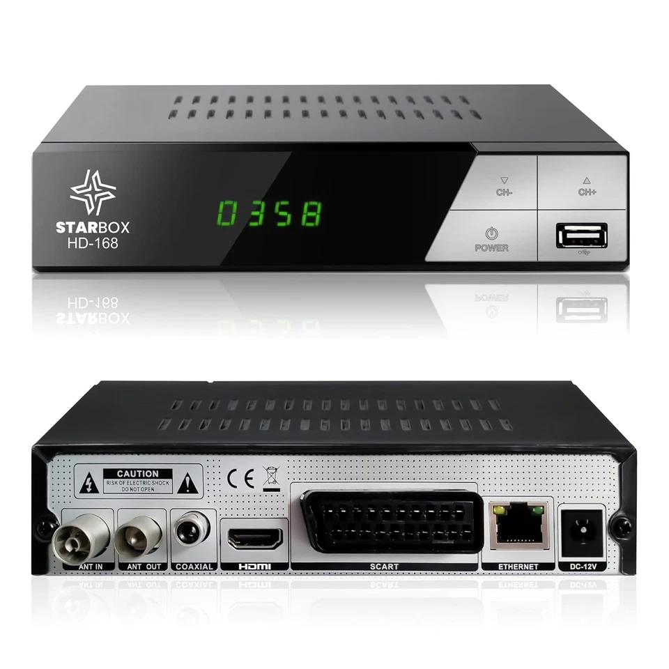 Décodeur TNT HD STAR BOX HD-168 DVB-T2 1080p HDMI USB Télécommande - Photo 2/4