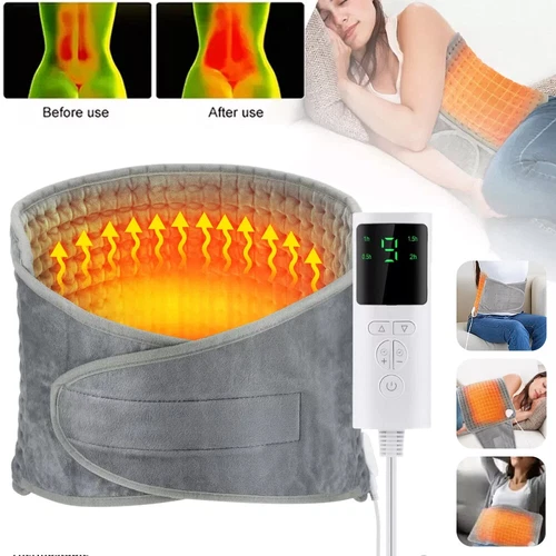 Heizgürtel Wärmegürtel elektrisch Heizkissen Wärmekissen Bauch Rückenwärmer DHL - Bild 1 von 15