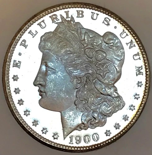 1900 P MORGAN DOLLAR! IMPOSSIBLE FIND PL! ULTRA PROOF LIKE  GEMBU++WOW NR #64740
