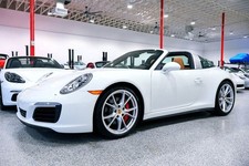 2017 Porsche 911 TARGA 4S WHITE...1,525 MILES...AMAZING!!