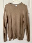 Old Navy Men’s Tan Crewneck Long Sleeve Pullover Stretch Sweater — photo 1