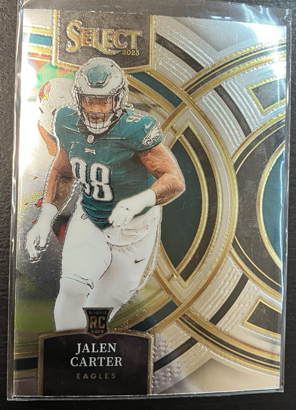 2023 Select Football Jalen Carter Rookie #171 Premier Philadelphia Eagles Rc