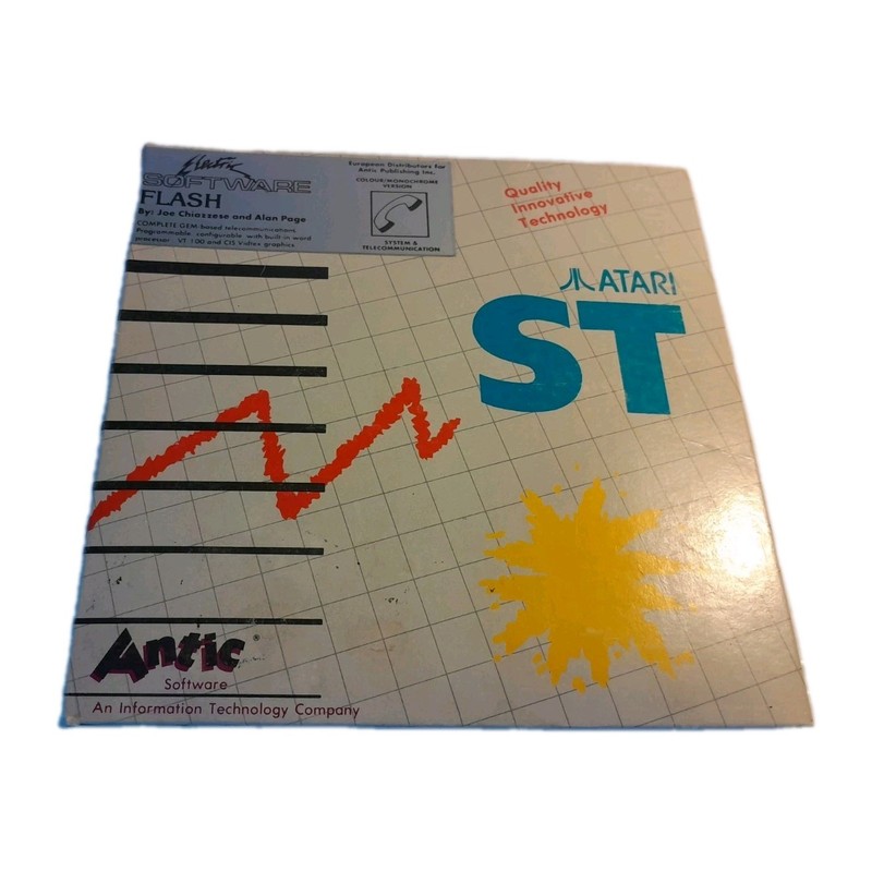 Flash , Atari ST,  Electrik Software . Untested.