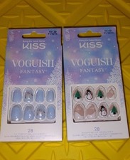 NEW Christmas Theme Nails KISS Voguish Fantas...
